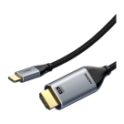 Кабель-адаптер с оплёткой CABLETIME USB-C — HDMI 2.0 (3 м) - фото 6
